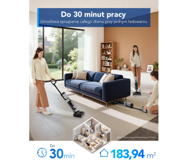 TINECO Floor One i5 Stretch Plus - 1365294 - zdjęcie 8